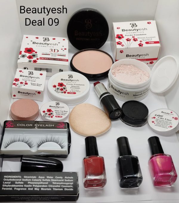 Elegant Beautyesh Deal 9 Face Powder , Loose Powder , Cake Liner , Fal