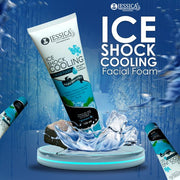 Jessica Ice Shock Cooling Facial Foam Face Wash