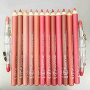 Pack Of 12 Flormar Matte Nude Shades High Quality Lip Pencils– 3szone